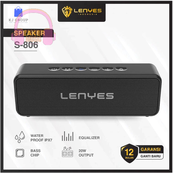 Terlaris!! Lenyes S806 Speaker Bluetooth