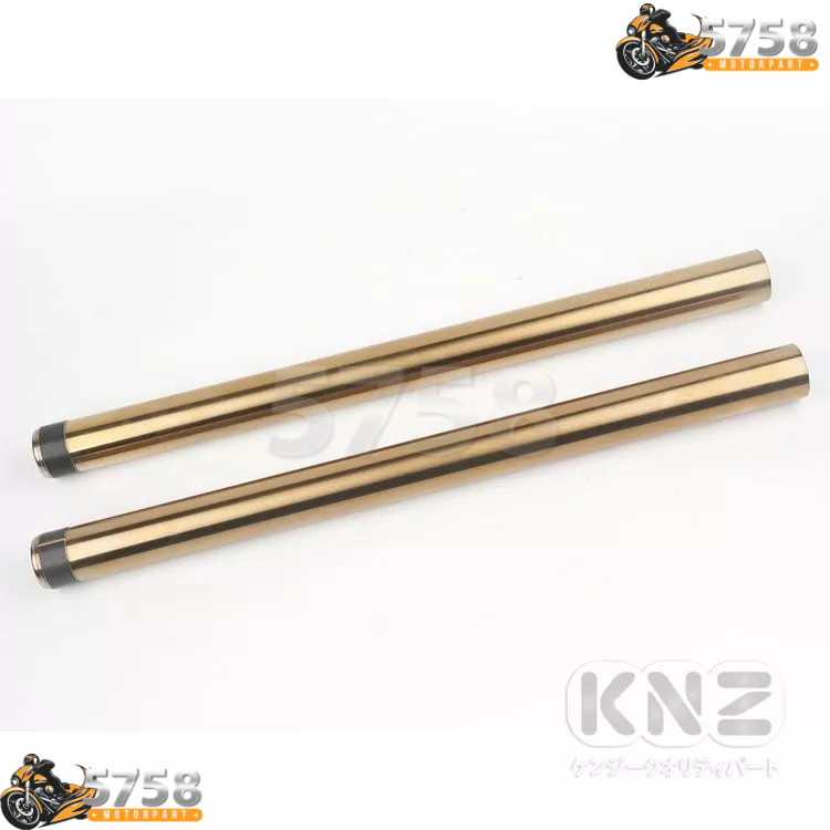 AS SHOCK DEPAN GOLD YAMAHA BYSON PANJANG 57CM DIAMETER AS 41MM (45P) DRAT FRONT PIPE SHOK SOK KNZ (5