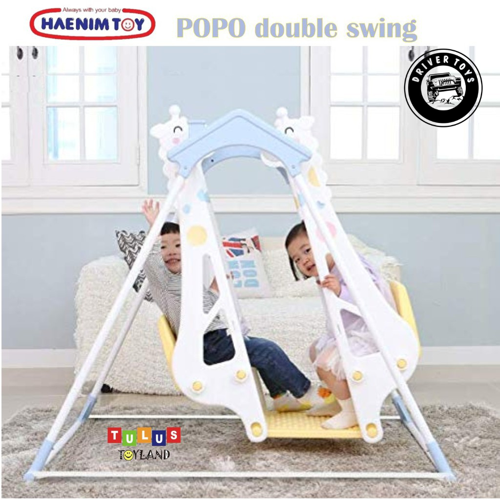 mainan ayun HAENIM POPO SWING DOUBLE DS-710