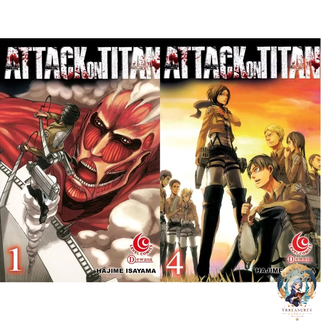 Komik Bekas Shingeki no Kyojin Volume 1-11 [Attack on Titan] Manga - Attack on Titan Junior High Sch