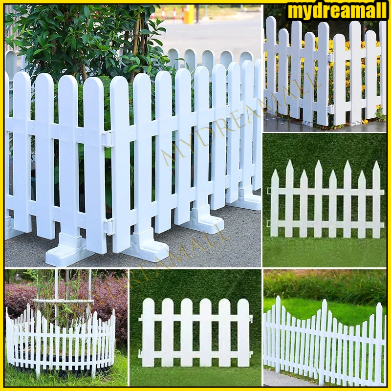 【Termurah-COD】Pagar Plastik Vintage Dekorasi / Jual Satuan Dekorasi Pagar Taman Plastik Shabby Chic 