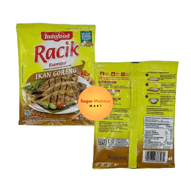 

Indofood Bumbu Racik Ikan Goreng 20GR Bumbu Instant