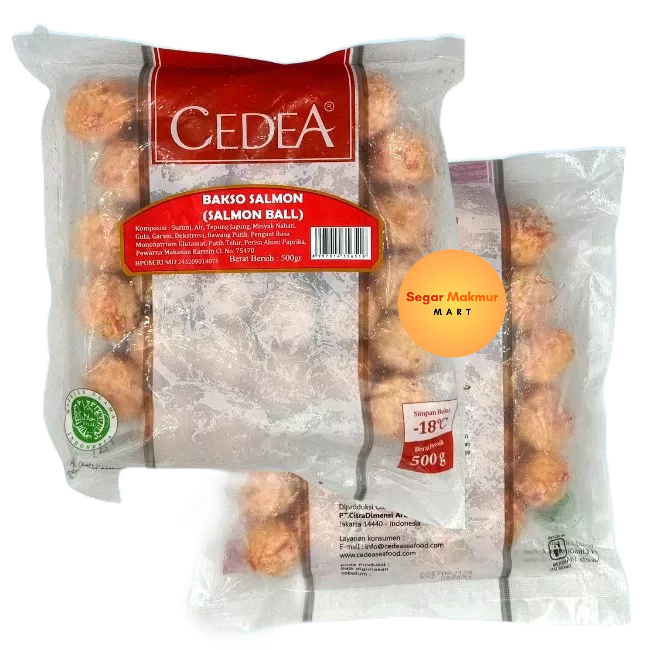 

(SMM) Cedea Bakso Salmon 500gr - Cedea Salmon Ball 500 gr