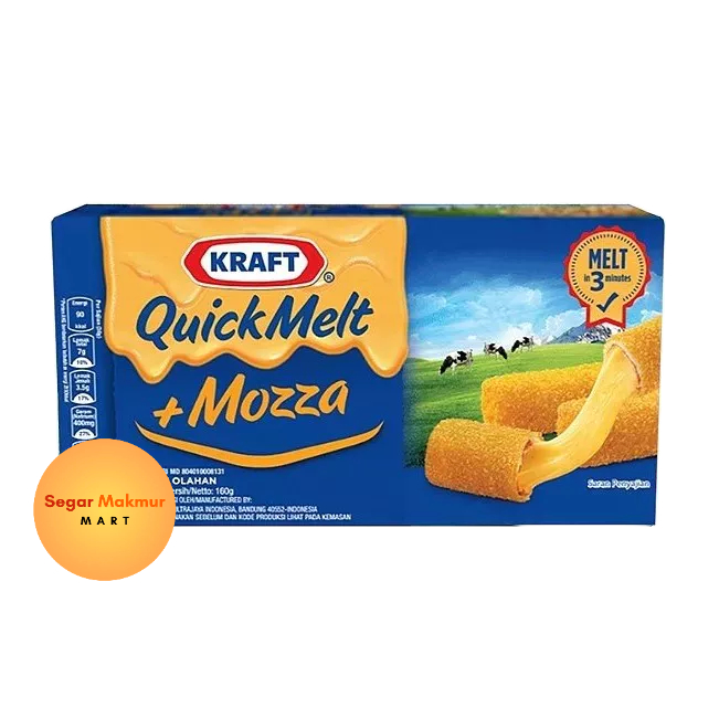 

(SMM) Kraft Keju Quick Melt 165GR Keju Kraft Quick Melt