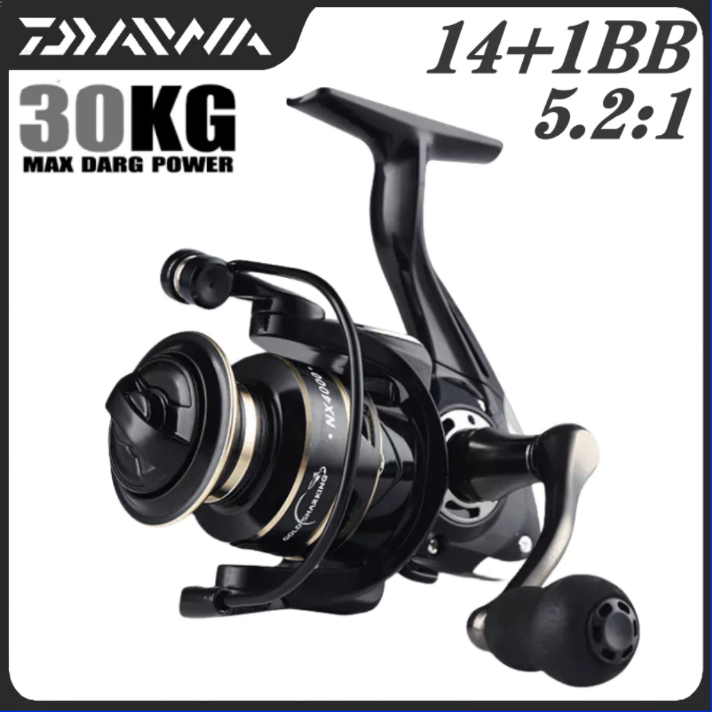 DAIWA NX Series NX2000 NX3000 NX4000-NX7000 Rel Real Rol Ril Gulungan Reel Pancing Murah Kuat Metal 