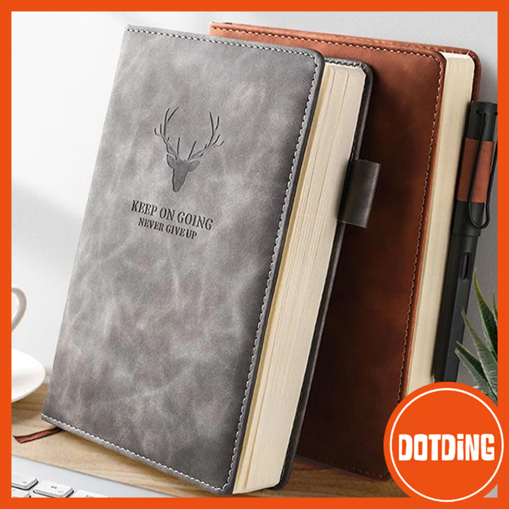 

[COD] A5 Buku 180 Lembar Catatan Kerja Kulit Jurnal Tebal Catatan Kerja Buku Catatan Buku Agenda Buku Harian Sampul Binder