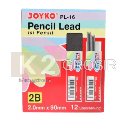 

Isi Pensil Mekanik 2B 2.0 Joyko PL16 ( Lusin )