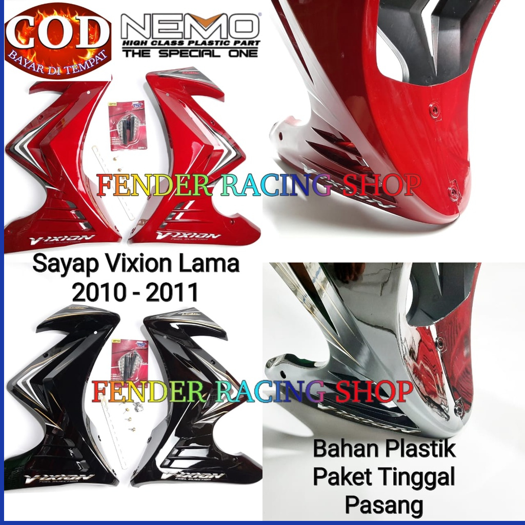 Half Fairing Old Vixion / Sayap Vixion Lama 2007 - 2011