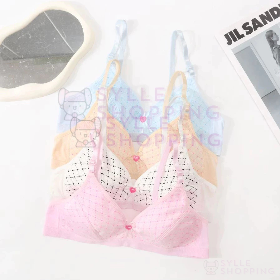 Sylle - Bra Miniset Sekolah Anak Perempuan SD / SMP / SMA Bahan Katun Halus Busa Tipis 817