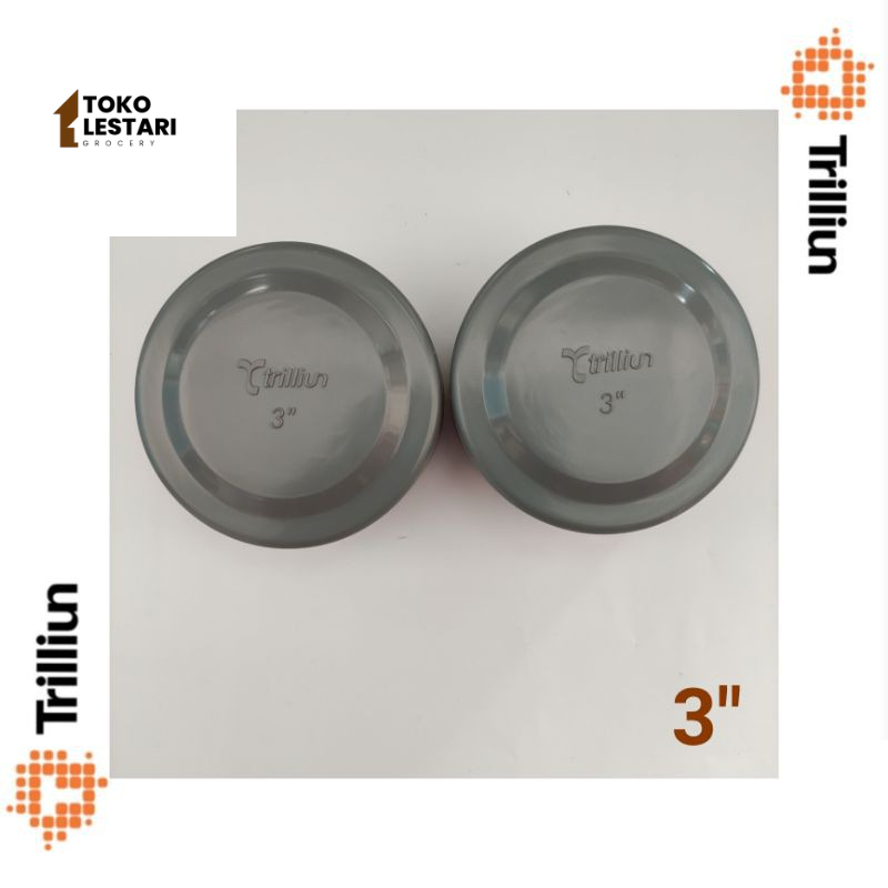 Tutup Pipa Pvc 3 inchi - Dop Tutup PVC Drat