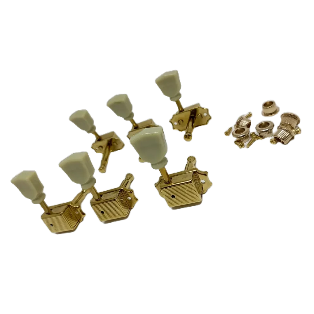 Dryer Gitar 3R 3L Kluson Gibson Model Les Paul Gold / Tuner Gitar 3R 3L