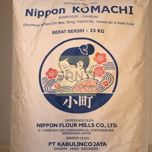 

Komachi | Tepung Terigu Protein Tinggi | 1 Kg (Repack)