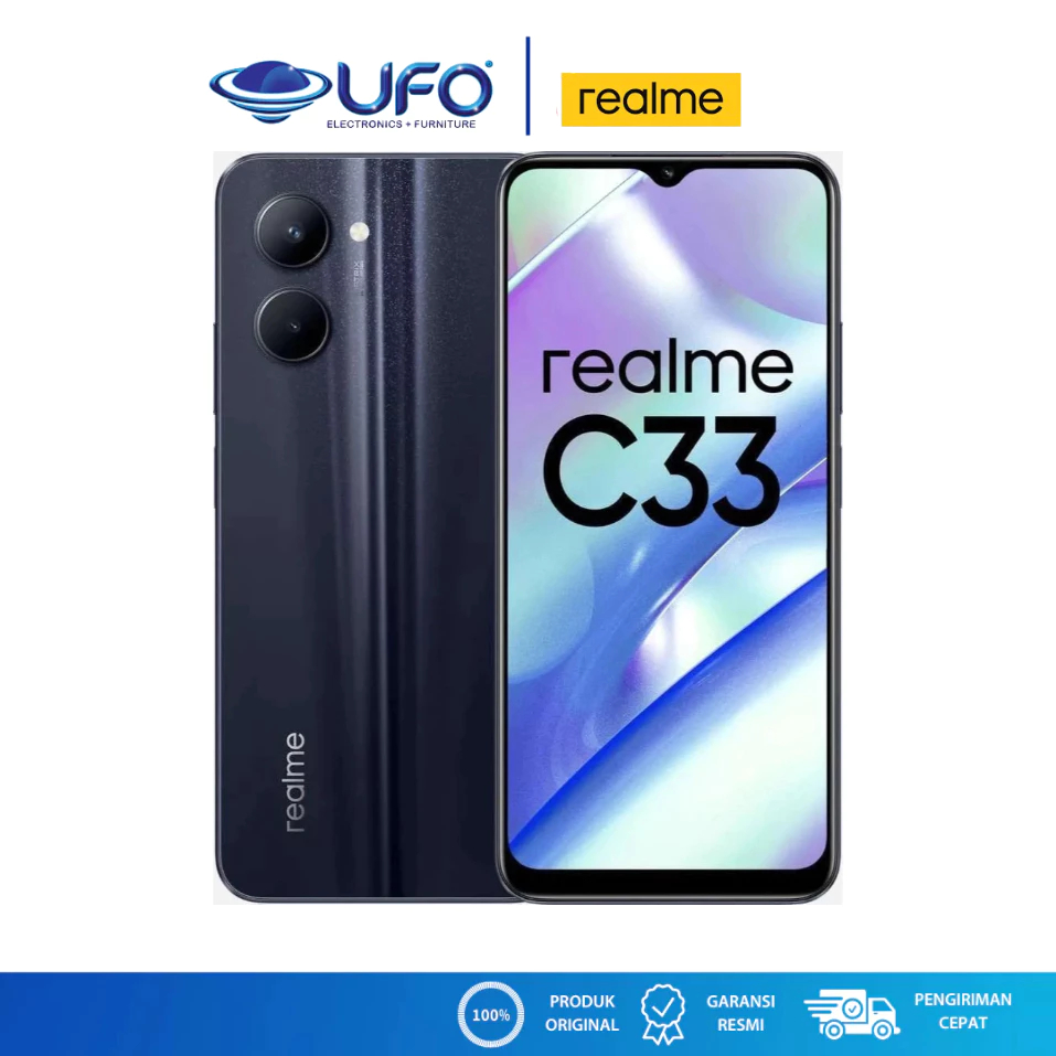 REALME Handphone C33 RAM 3/32GB Laut Malam