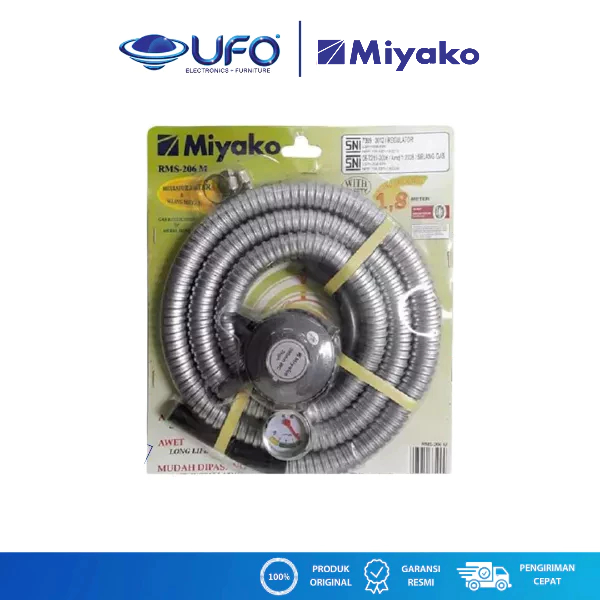 Miyako Regulator RMS206M | RMS-206M Selang Gas Regulator