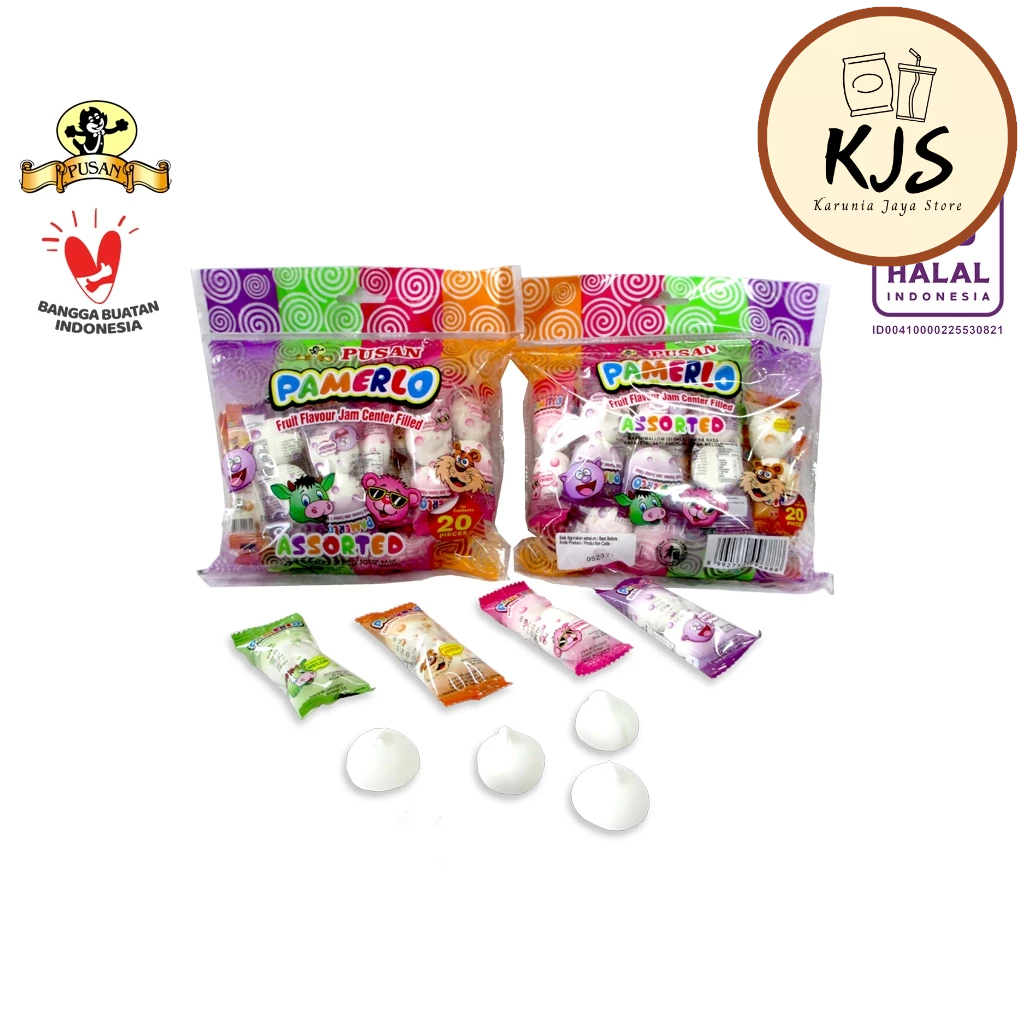 

PUSAN PAMERLO MARSHMALLOW (HARGA PER BAG)