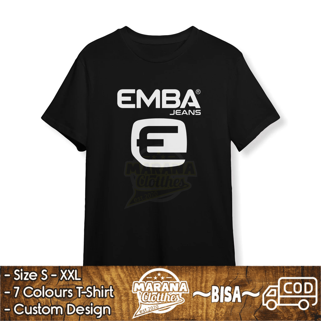 Kaos Emba Jeans v2 Baju Distro