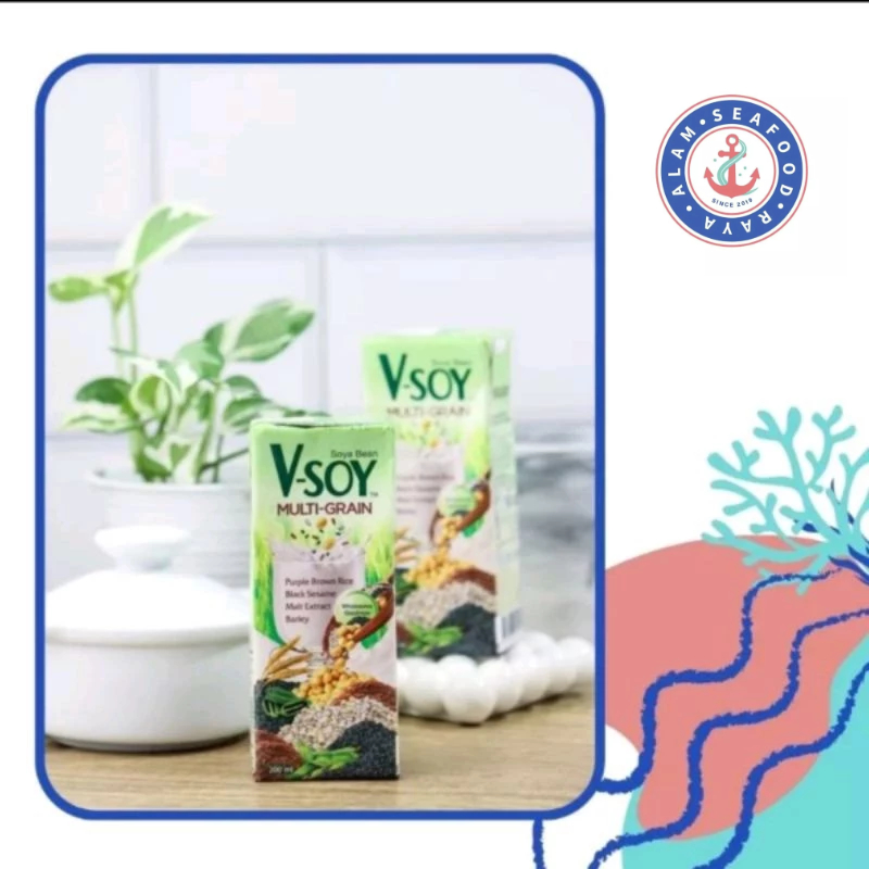 

Vsoy Multigrain 200 ml 1 karton isi 48