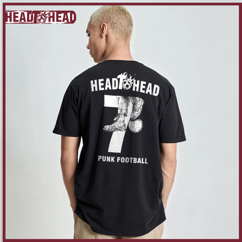 HTH Pufo - Tshirt Punk Football Baju Bola Kaos Casual