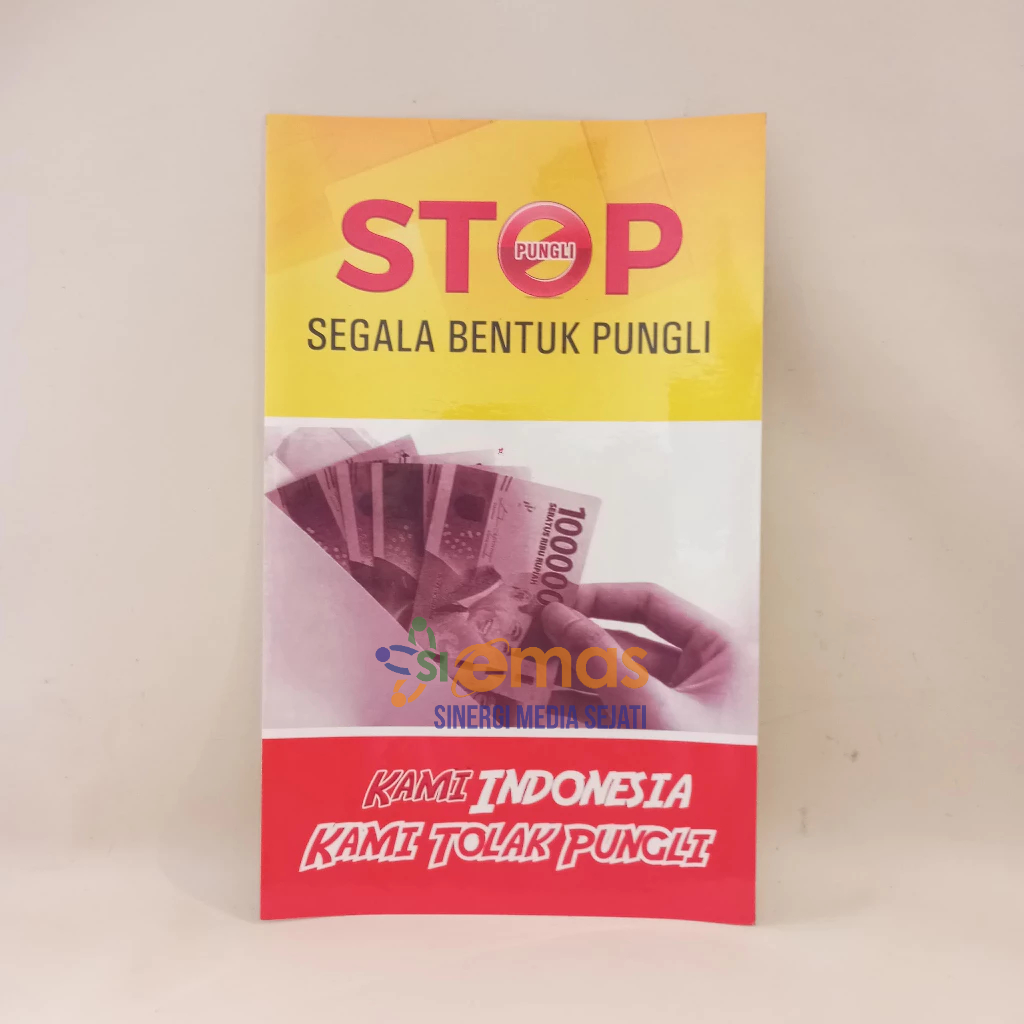 

Stiker Stop Segala Bentuk Pungli | Stiker Stop Gratifikasi