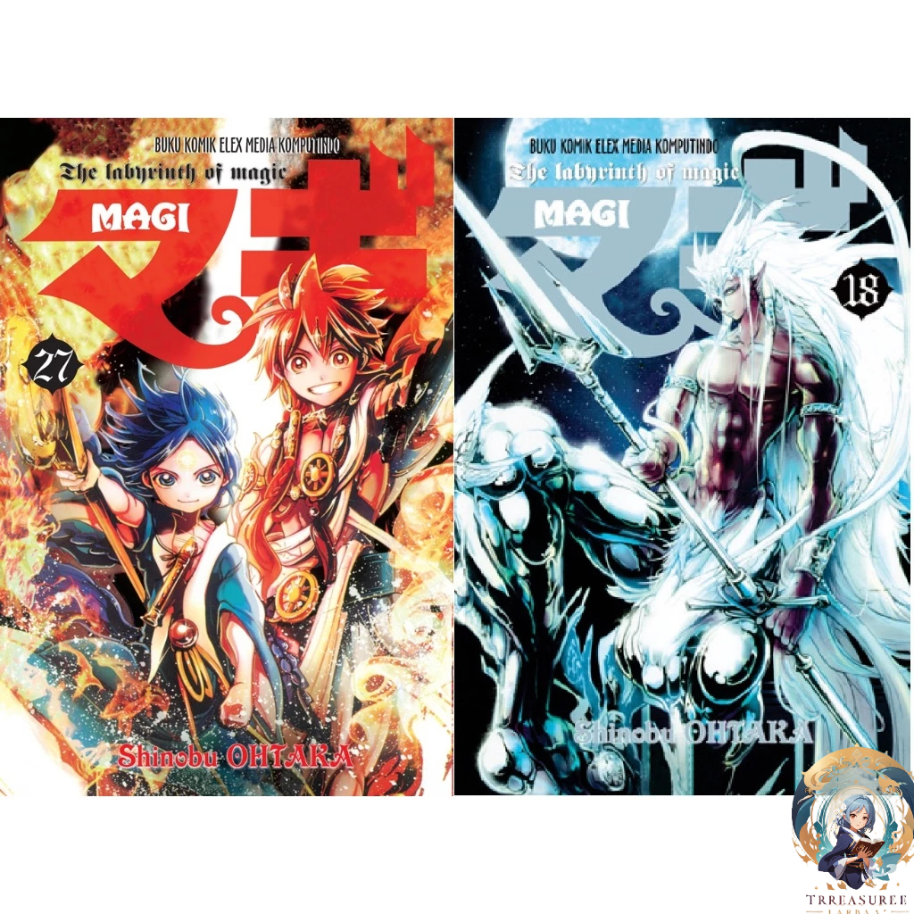 Komik Magi The Labyrinth of Magic Volume 3-27 & Petuaangan Sinbad [Manga Jepang]