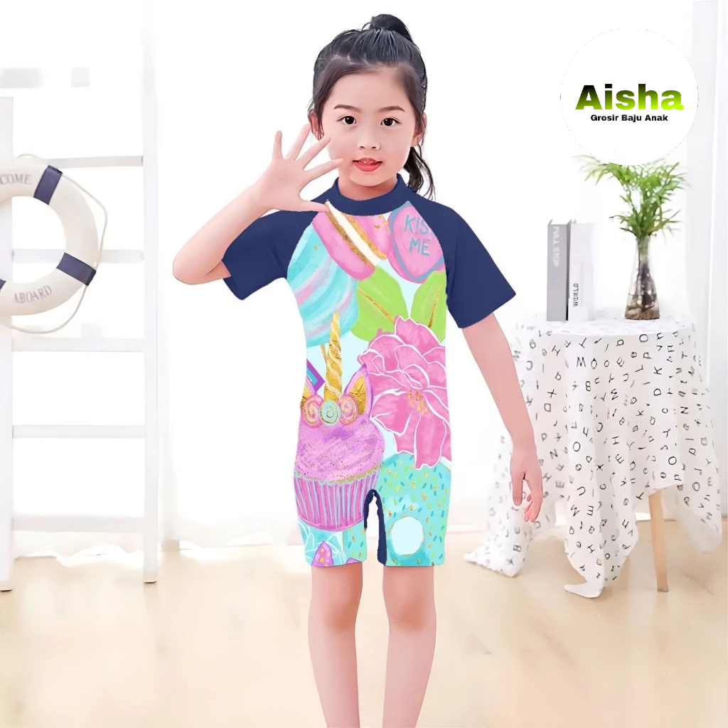 aldangrosir489 baju renang anak perempuan surfer girl