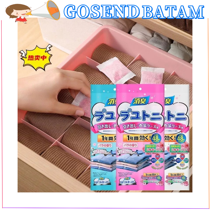 (GOSEND)Pengharum Lemari Pakaian/Kapur Barus Pakaian Anti Rayap