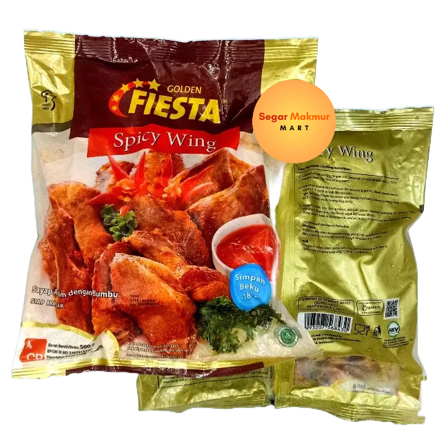 

(SMM) Fiesta Golden Spicy Wing 500GR - 500 GRAM