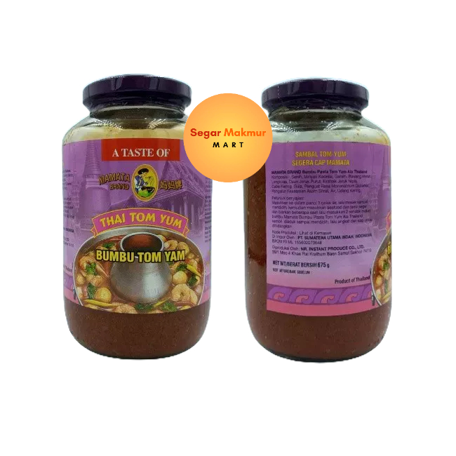 

(SMM) Mamata Brand Bumbu Tomyam Tomyum Tom yam Sauce 675GRAM