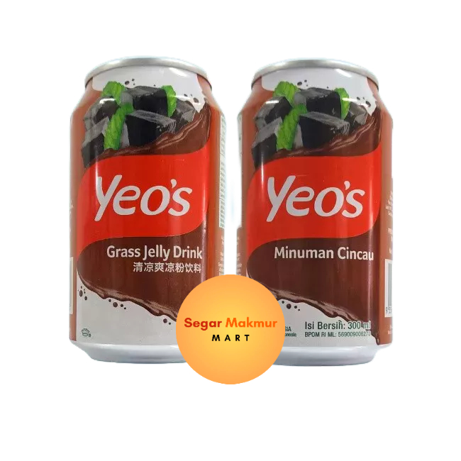 

(SMM) (3kaleng) Yeos Drink GRAMass Jelly Kaleng 300ml Cincau Yeo's