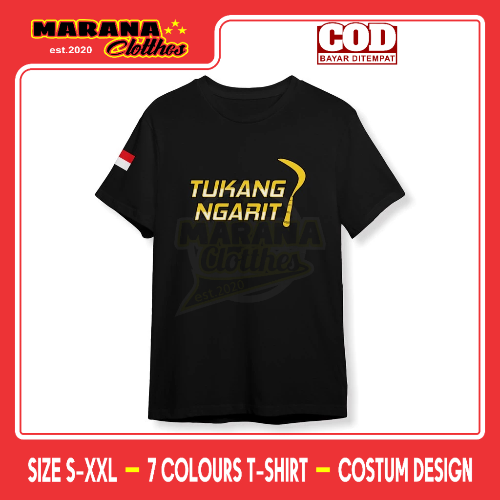 Kaos Tukang Ngarit Kaos Distro