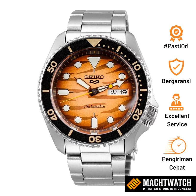 Jam Tangan Pria Seiko 5 Sports SRPL45K1 Indonesian Exclusive Model Limited Edition of 1000pcs Inspir
