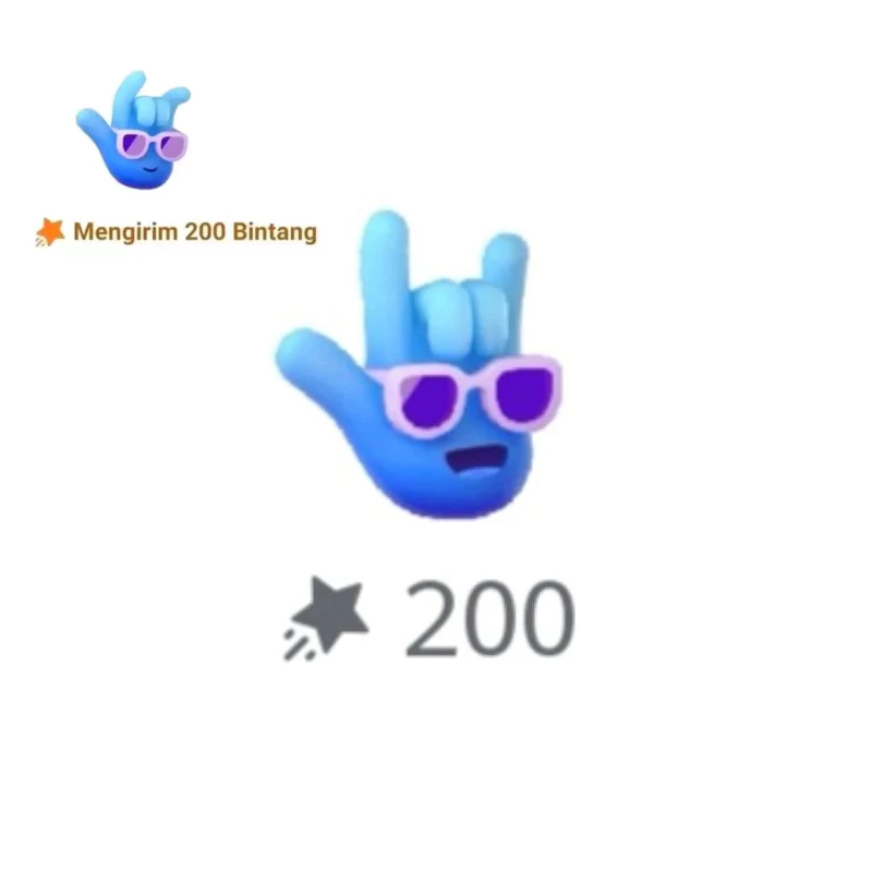 BINTANG 200/300 STAR FB DI GIFTKAN DI POSTINGAN FACEBOOK PROFESIONAL VIDEO ATAU REELS ANDA