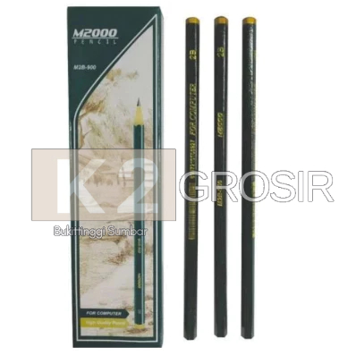 

1 Kotak / 12 Pcs Pensil 2B M2000 Hijau ( Lusin )
