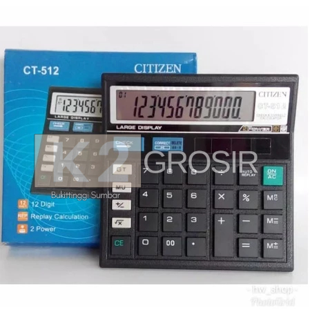

Kalkulator 512 Merk Citizen / Montana / Perisai / G-max