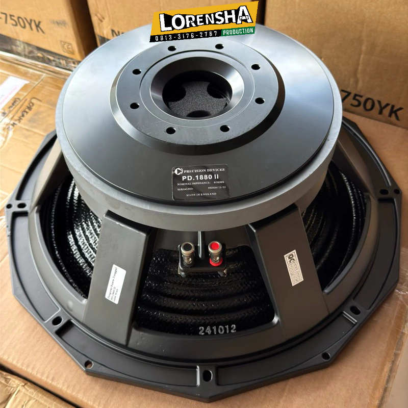 Speaker Precision Devices PD1880 II Carbon Grade A