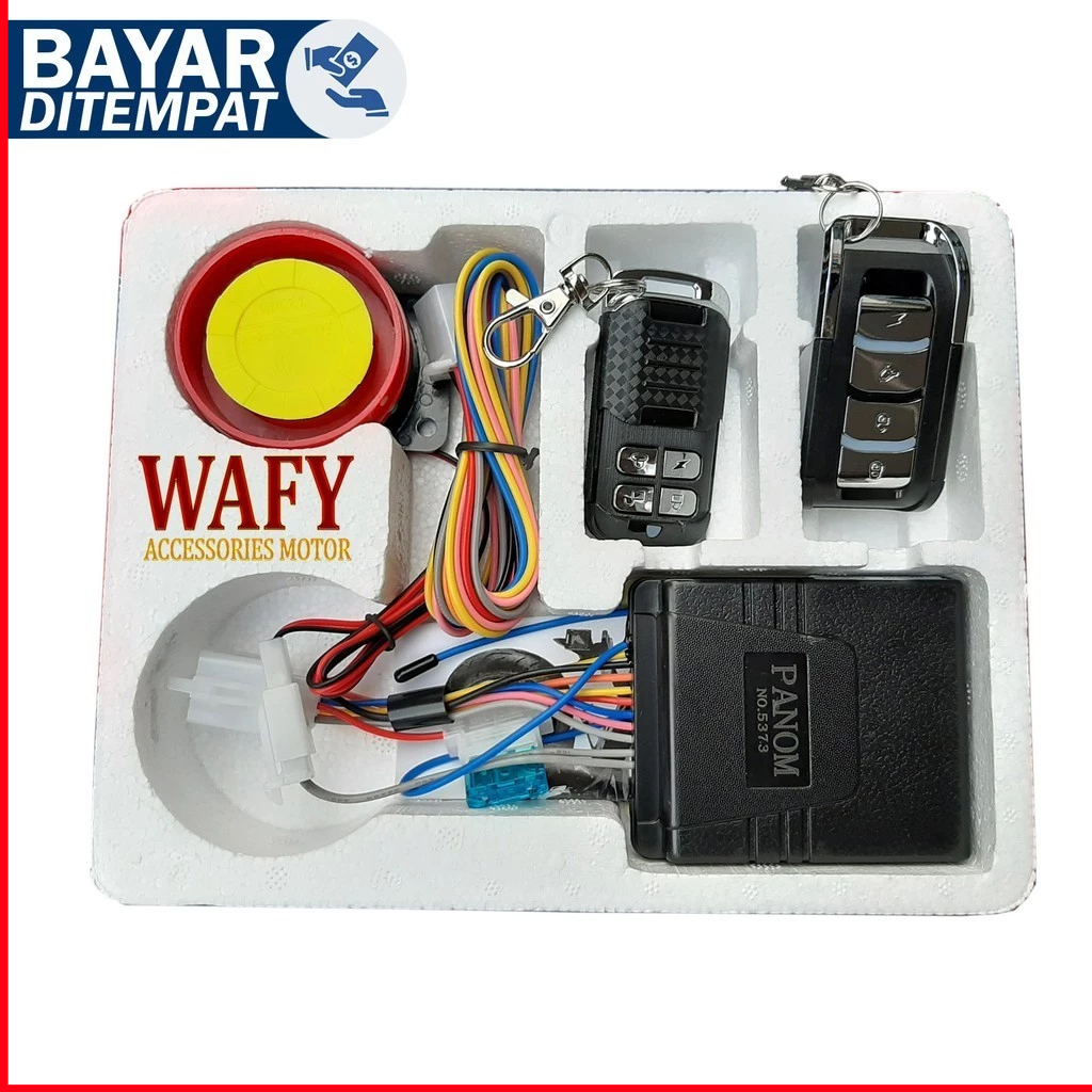Alarm Motor Remot Panom - Alarm Motor Anti Maling Dengan Remot