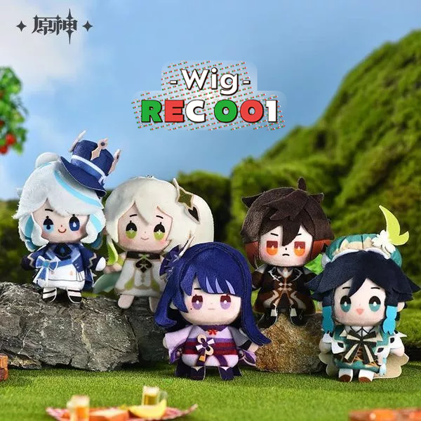 Genshin OFC Finger Puppet Boneka Doll Boneka Genshin Impact Doll Zhongli Doll Venti Doll Raiden Doll