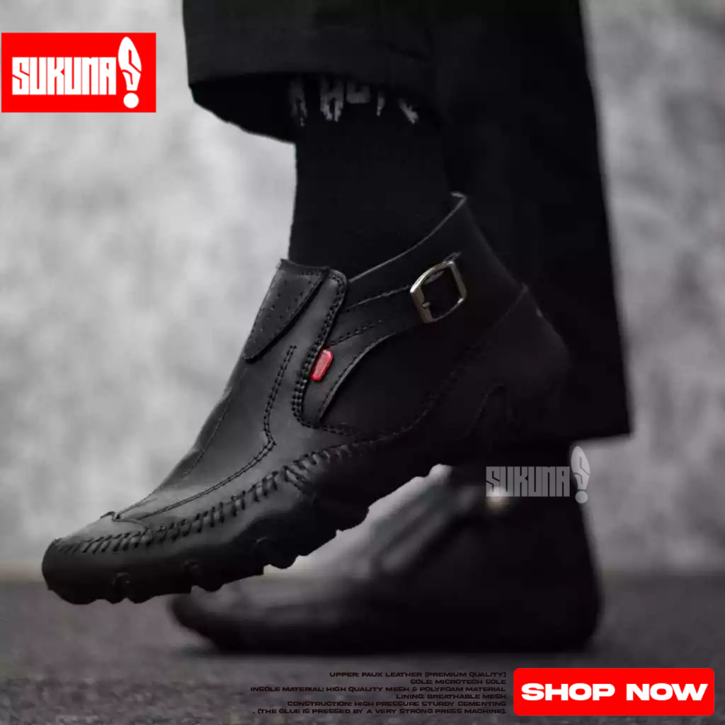 Sepatu Formal Slop Pria Kulit Asli - PRADA