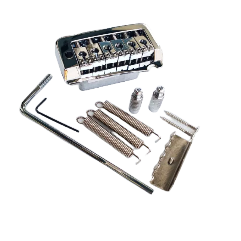 Tremolo Semi Updown Chrome / Guitar Tremolo Semi Updown Pivot Set Chrome