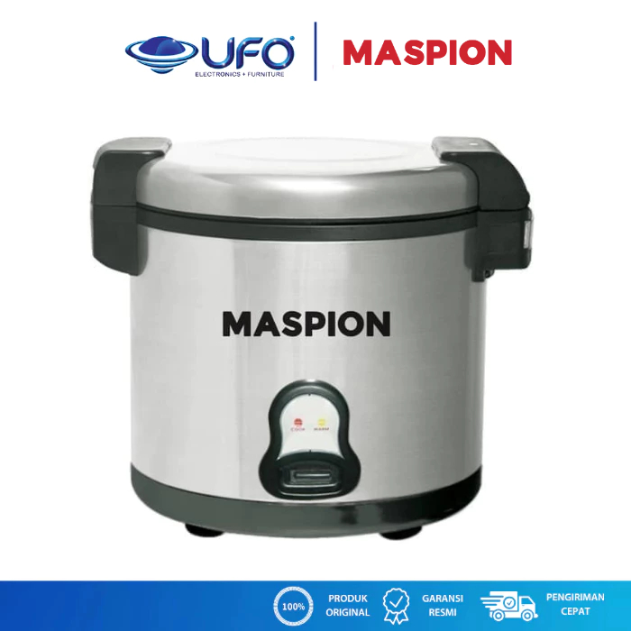 Maspion MMC4015BS Rice Cooker Magic Com Jumbo 5 Liter