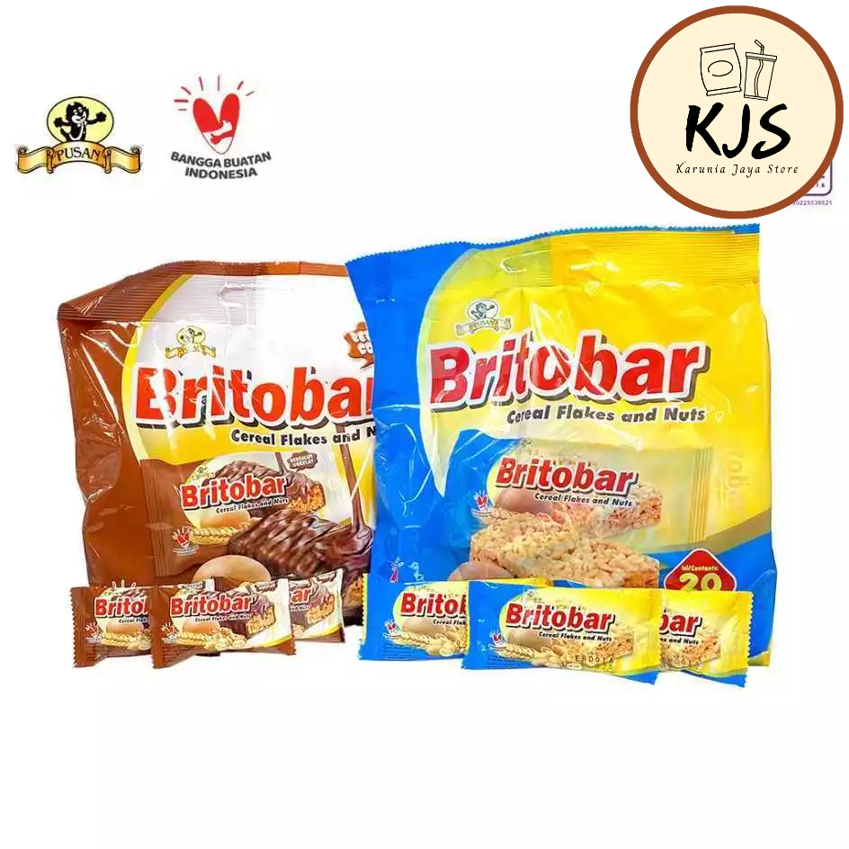 

PUSAN BRITOBAR CEREAL FLAKES AND NUTS (HARGA PER BAG)