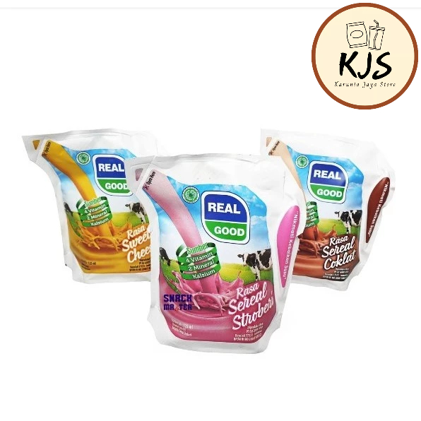 

REAL GOOD SUSU BANTAL UHT 125ml / (HARGA PER DUS) 1 DUS ISI 40 Pcs