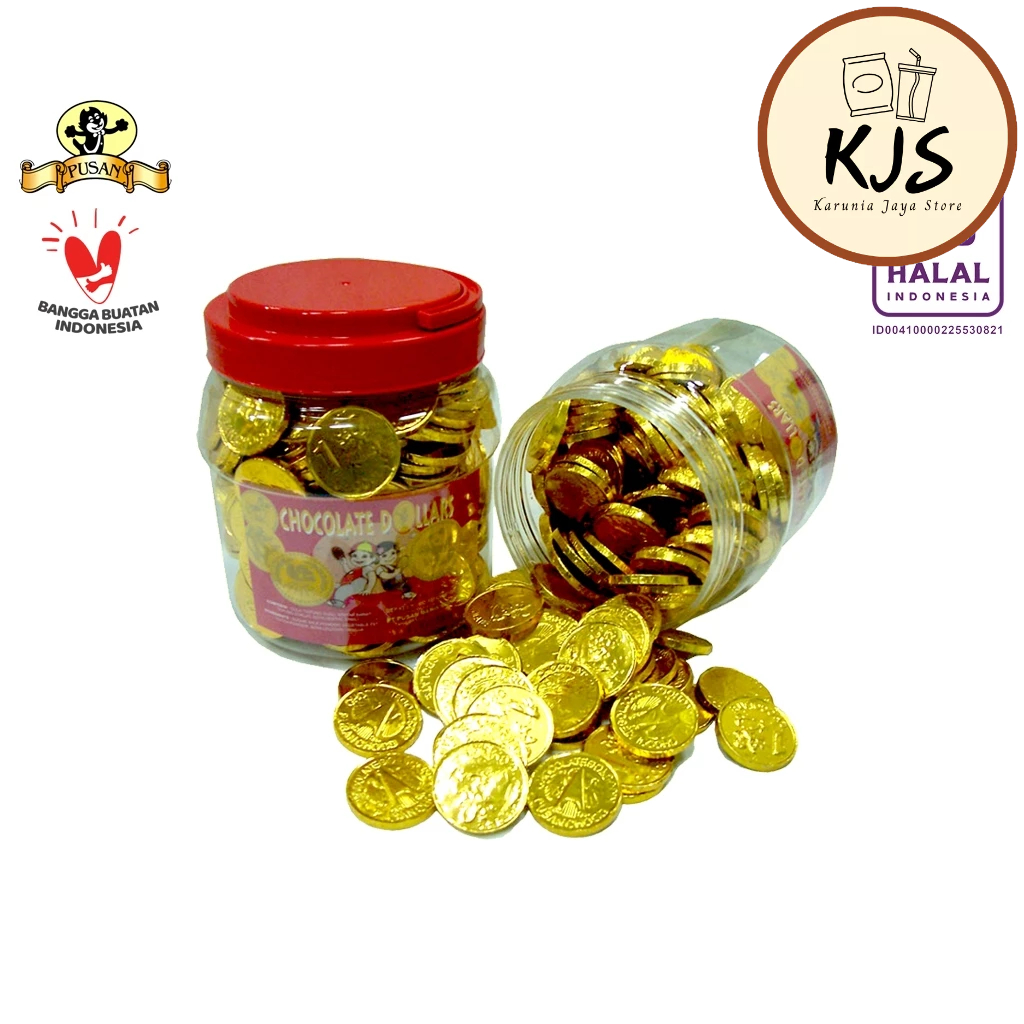 

PUSAN CHOCOLATE DOLLAR (HARGA PER TOPLES)