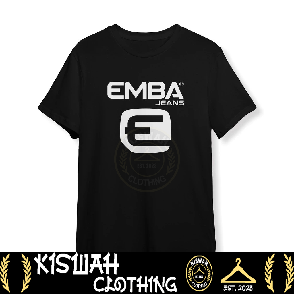 Kaos Tshirt Emba Jeans v2 Baju Distro