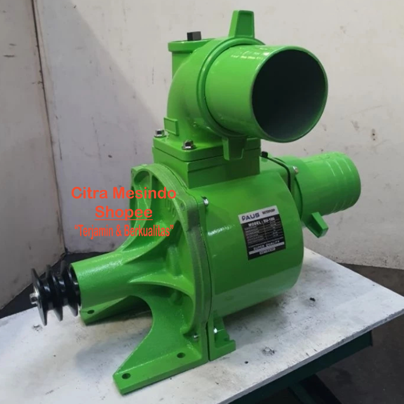 Water Pump Pulley Rumah Alkon Pompa Model Poli Ukuran 4 Inch Cenrrifugal Pump Tipe SU 100 Pompa Irig
