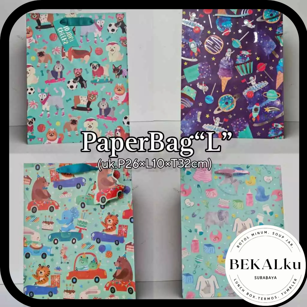 

Paperbag L & LANDSCAPE L BERAGAM KARAKTER - RP 1029 RP 1028
