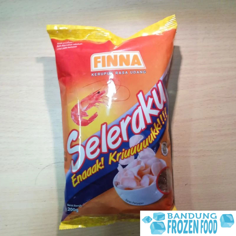 

FINNA KERUPUK UDANG SELERAKU 200GR