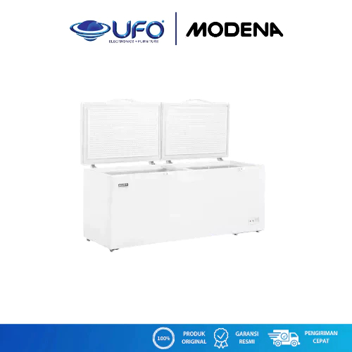 Modena MD65W Chest Freezer 2 Pintu kapasitas 650 Liter