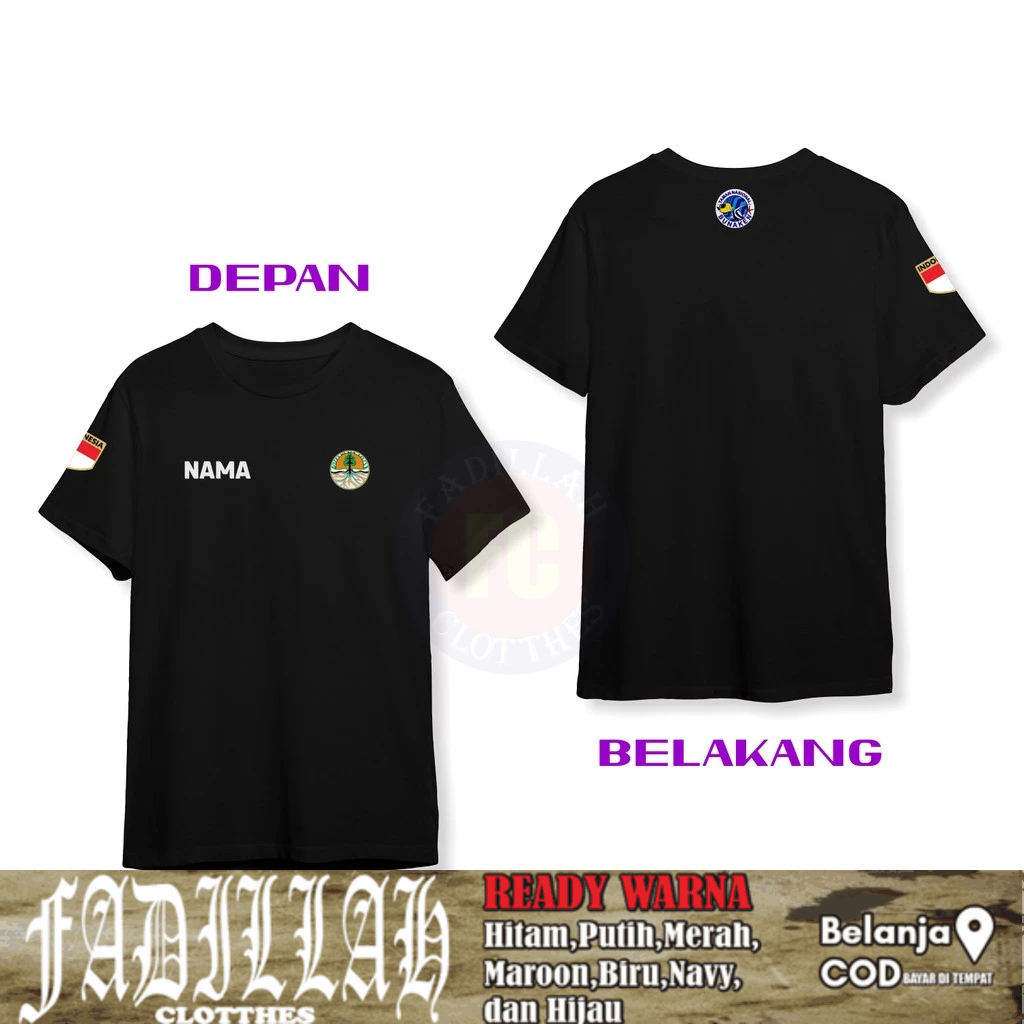 Baju Kaos KLHK Taman Nasional Bunaken Kaos Distro
