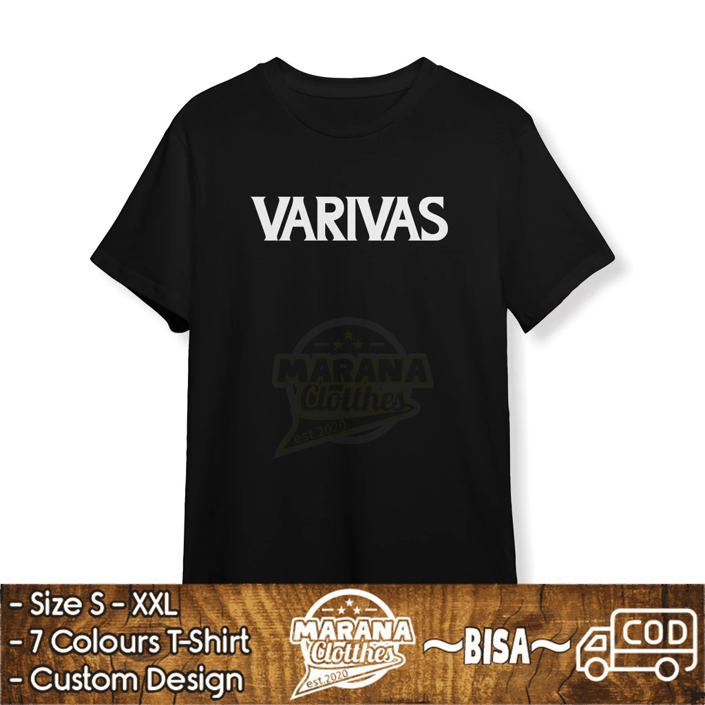 Kaos Mancing Varivas Logo Baju Distro